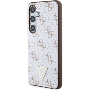 Kup Etui Guess GUHCS24SPG4GPH Samsung Galaxy S24 hardcase 4G Triangle biały/white - GUE3349 - {ean13} - Sklep Home Screen