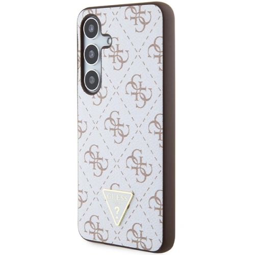Kup Etui Guess GUHCS24SPG4GPH Samsung Galaxy S24 hardcase 4G Triangle bílý/white - GUE3349 - {ean13} - Sklep Home Screen