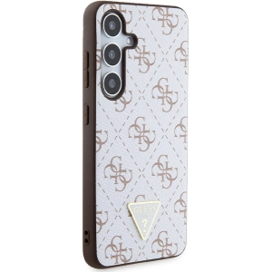 Kup Etui Guess GUHCS24SPG4GPH Samsung Galaxy S24 hardcase 4G Triangle biały/white - GUE3349 - {ean13} - Sklep Home Screen