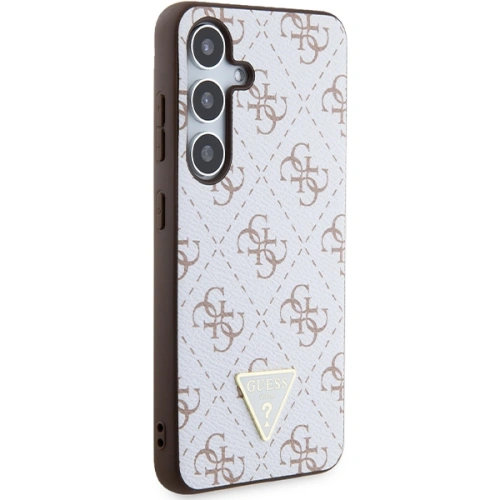 Kup Etui Guess GUHCS24SPG4GPH Samsung Galaxy S24 hardcase 4G Triangle bílý/white - GUE3349 - {ean13} - Sklep Home Screen