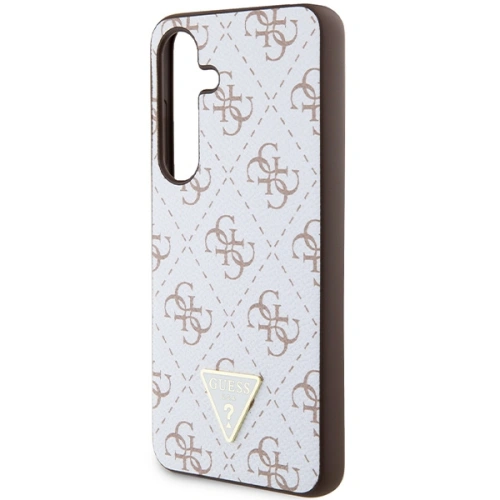Kup Etui Guess GUHCS24SPG4GPH Samsung Galaxy S24 hardcase 4G Triangle bílý/white - GUE3349 - {ean13} - Sklep Home Screen