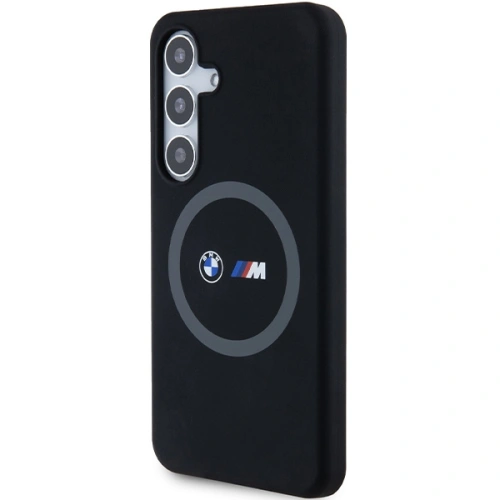Kup Etui BMW BMHMS24S23SROK Samsung Galaxy S24 hardcase M Silicone Printed Ring MagSafe černý/black - BMW661 - {ean13} - Sklep Home Screen