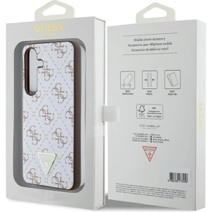 Kup Etui Guess GUHCS24SPG4GPH Samsung Galaxy S24 hardcase 4G Triangle bílý/white - GUE3349 - {ean13} - Sklep Home Screen