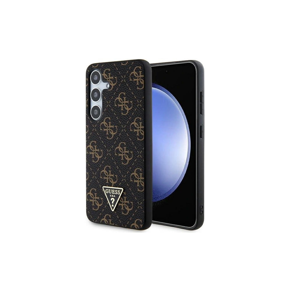 Etui Guess GUHCS24SPG4GPK Samsung Galaxy S24 hardcase 4G Triangle czarny/black