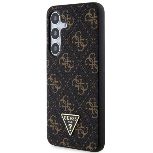 Buy Guess GUHCS24SPG4GPK Samsung Galaxy S24 hardcase 4G Triangle black - GUE3350 - {ean13} - Home Screen Store Europe