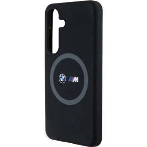 Kup Etui BMW BMHMS24S23SROK Samsung Galaxy S24 hardcase M Silicone Printed Ring MagSafe czarny/black - BMW661 - {ean13} - Sklep Home Screen