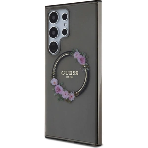 Kup Etui Guess GUHMS24LHFWFCK Samsung Galaxy S24 Ultra hardcase IML Flowers Wreath MagSafe černý/black - GUE3351 - {ean13} - Sklep Home Screen
