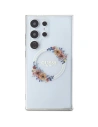 Kup Etui Guess GUHMS24LHFWFCT Samsung Galaxy S24 Ultra hardcase IML Flowers Wreath MagSafe průhledný/transparentní - GUE3352 - {ean13} - Sklep Home Screen