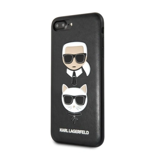 Kup Karl Lagerfeld KLHCI8LKICKC iPhone 7/8 Plus hardcase negru/black Karl & Choupette - KLD091BLK - {ean13} - Sklep Home Screen