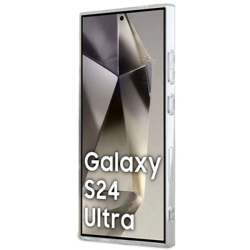 Kup Etui Guess GUHMS24LHFWFCT Samsung Galaxy S24 Ultra hardcase IML Flowers Wreath MagSafe průhledný/transparentní - GUE3352 - {ean13} - Sklep Home Screen