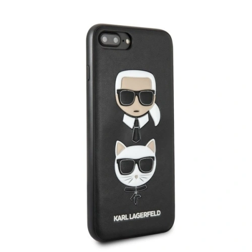 Kup Karl Lagerfeld KLHCI8LKICKC iPhone 7/8 Plus hardcase negru/black Karl & Choupette - KLD091BLK - {ean13} - Sklep Home Screen