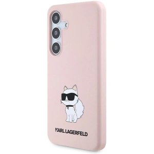 Kup Etui Karl Lagerfeld KLHCS24SSNCHBCP Samsung Galaxy S24 hardcase Silicone Choupette różowy/pink - KLD1925 - {ean13} - Sklep Home Screen