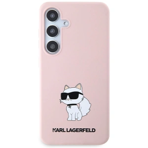 Kup Etui Karl Lagerfeld KLHCS24SSNCHBCP Samsung Galaxy S24 hardcase Silicone Choupette różowy/pink - KLD1925 - {ean13} - Sklep Home Screen