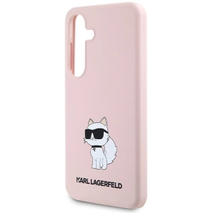 Kup Etui Karl Lagerfeld KLHCS24SSNCHBCP Samsung Galaxy S24 hardcase Silicone Choupette różowy/pink - KLD1925 - {ean13} - Sklep Home Screen