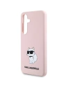 Kup Etui Karl Lagerfeld KLHCS24SSNCHBCP Samsung Galaxy S24 hardcase Silicon Choupette roz/roz. - KLD1925 - {ean13} - Sklep Home Screen