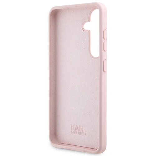 Buy Karl Lagerfeld KLHCS24SSNCHBCP Samsung Galaxy S24 hardcase Silicone Choupette pink - KLD1925 - {ean13} - Home Screen Store Europe