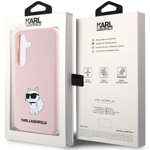 Kup Etui Karl Lagerfeld KLHCS24SSNCHBCP Samsung Galaxy S24 hardcase Silicone Choupette różowy/pink - KLD1925 - {ean13} - Sklep Home Screen