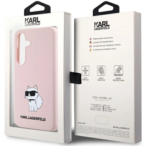 Kup Etui Karl Lagerfeld KLHCS24SSNCHBCP Samsung Galaxy S24 hardcase Silicon Choupette roz/roz. - KLD1925 - {ean13} - Sklep Home Screen