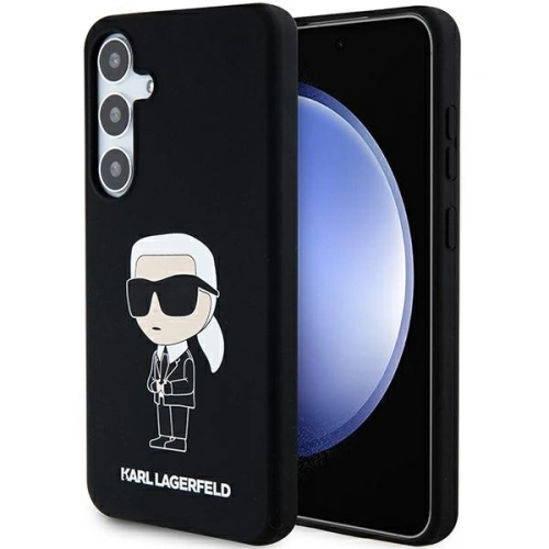 Kup Tok Karl Lagerfeld KLHCS24SSNIKBCK Samsung Galaxy S24 keménytok Szilikon Ikonik fekete/black - KLD1926 - {ean13} - Sklep Home Screen