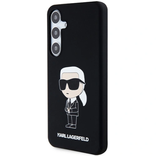 Kup Etui Karl Lagerfeld KLHCS24SSNIKBCK Samsung Galaxy S24 hardcase Silicone Ikonik negru/black - KLD1926 - {ean13} - Sklep Home Screen