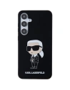 Kup Etui Karl Lagerfeld KLHCS24SSNIKBCK Samsung Galaxy S24 hardcase Silicone Ikonik negru/black - KLD1926 - {ean13} - Sklep Home Screen