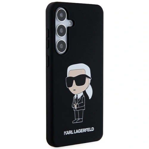 Kup Etui Karl Lagerfeld KLHCS24SSNIKBCK Samsung Galaxy S24 hardcase Silicone Ikonik negru/black - KLD1926 - {ean13} - Sklep Home Screen