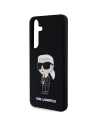 Kup Etui Karl Lagerfeld KLHCS24SSNIKBCK Samsung Galaxy S24 hardcase Silicone Ikonik negru/black - KLD1926 - {ean13} - Sklep Home Screen