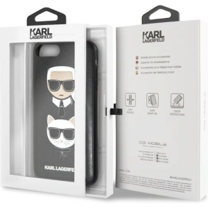 Kup Karl Lagerfeld KLHCI8LKICKC iPhone 7/8 Plus hardcase czarny/black Karl & Choupette - KLD091BLK - {ean13} - Sklep Home Screen
