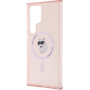 Kup Etui Karl Lagerfeld KLHMS24LHFCCNOP Samsung Galaxy S24 Ultra hardcase IML Choupette MagSafe růžový/pink - KLD1927 - {ean13} - Sklep Home Screen