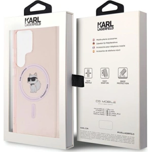 Kup Etui Karl Lagerfeld KLHMS24LHFCCNOP Samsung Galaxy S24 Ultra hardcase IML Choupette MagSafe růžový/pink - KLD1927 - {ean13} - Sklep Home Screen