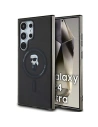 Etui Karl Lagerfeld KLHMS24LHFCKNOK Samsung Galaxy S24 Ultra hardcase IML Ikonik MagSafe černý/black