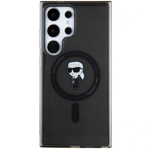 Kup Etui Karl Lagerfeld KLHMS24LHFCKNOK Samsung Galaxy S24 Ultra hardcase IML Ikonik MagSafe černý/black - KLD1928 - {ean13} - Sklep Home Screen