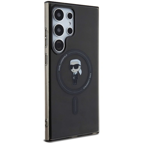 Kup Etui Karl Lagerfeld KLHMS24LHFCKNOK Samsung Galaxy S24 Ultra hardcase IML Ikonik MagSafe černý/black - KLD1928 - {ean13} - Sklep Home Screen