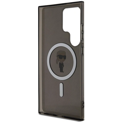 Kup Etui Karl Lagerfeld KLHMS24LHFCKNOK Samsung Galaxy S24 Ultra hardcase IML Ikonik MagSafe černý/black - KLD1928 - {ean13} - Sklep Home Screen