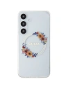 Kup Case Guess GUHMS24MHFWFCT Samsung Galaxy S24+ Plus Hardcase IML Blumenkranz MagSafe transparent - GUE3354 - {ean13} - Sklep Home Screen
