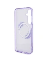Kup Case Guess GUHMS24MHFWFCU Samsung Galaxy S24+ Plus Hardcase IML Flowers Wreath MagSafe lila/purple - GUE3355 - {ean13} - Sklep Home Screen