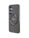 Kup Case Guess GUHMS24SHFWFCK Samsung Galaxy S24 Hartschale IML Blumenkranz MagSafe schwarz/black - GUE3356 - {ean13} - Sklep Home Screen