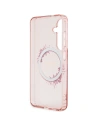 Kup Case Guess GUHMS24SHFWFCP Samsung Galaxy S24 Hardcase IML Flowers Wreath MagSafe rosa/pink - GUE3357 - {ean13} - Sklep Home Screen