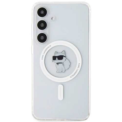 Kup Case Karl Lagerfeld KLHMS24MHFCCNOT Samsung Galaxy S24+ Plus Hardcase IML Choupette MagSafe transparent/transparent - KLD1929 - {ean13} - Sklep Home Screen