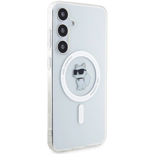 Kup Case Karl Lagerfeld KLHMS24MHFCCNOT Samsung Galaxy S24+ Plus Hardcase IML Choupette MagSafe transparent/transparent - KLD1929 - {ean13} - Sklep Home Screen