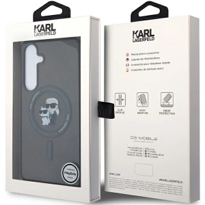 Buy Karl Lagerfeld KLHMS24MHGKCNOK Samsung Galaxy S24+ Plus hardcase IML Karl&Choupette Glitter MagSafe black - KLD1930 - {ean13} - Home Screen Store Europe