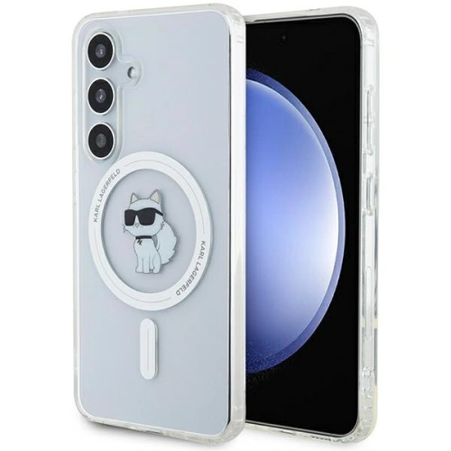 Kup Case Karl Lagerfeld KLHMS24SHFCCNOT Samsung Galaxy S24 Hardcase IML Choupette MagSafe transparent/transparent - KLD1931 - {ean13} - Sklep Home Screen