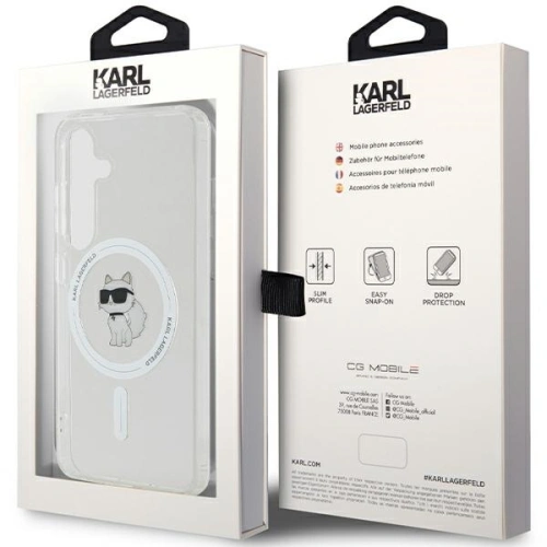 Kup Case Karl Lagerfeld KLHMS24SHFCCNOT Samsung Galaxy S24 Hardcase IML Choupette MagSafe transparent/transparent - KLD1931 - {ean13} - Sklep Home Screen