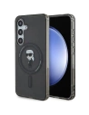 Case Karl Lagerfeld KLHMS24SHFCKNOK Samsung Galaxy S24 hardcase IML Ikonik MagSafe schwarz/black