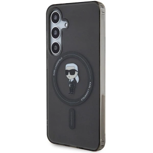 Kup Etui Karl Lagerfeld KLHMS24SHFCKNOK Samsung Galaxy S24 hardcase IML Ikonik MagSafe czarny/black - KLD1932 - {ean13} - Sklep Home Screen