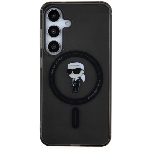 Kup Case Karl Lagerfeld KLHMS24SHFCKNOK Samsung Galaxy S24 hardcase IML Ikonik MagSafe schwarz/black - KLD1932 - {ean13} - Sklep Home Screen