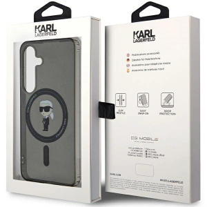 Kup Etui Karl Lagerfeld KLHMS24SHFCKNOK Samsung Galaxy S24 hardcase IML Ikonik MagSafe czarny/black - KLD1932 - {ean13} - Sklep Home Screen