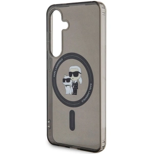 Kup Etui Karl Lagerfeld KLHMS24SHGKCNOK Samsung Galaxy S24 hardcase IML Karl&Choupette MagSafe czarny/black - KLD1933 - {ean13} - Sklep Home Screen