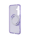 Kup Etui Guess GUHMS24SHFWFCU Samsung Galaxy S24 hardcase IML Flowers Wreath MagSafe fioletowy/purple - GUE3359 - {ean13} - Sklep Home Screen