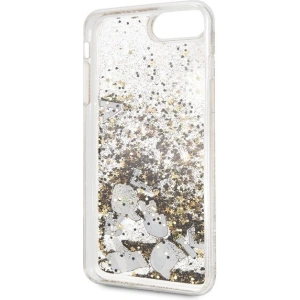 Kup Karl Lagerfeld KLHCI8LROGO iPhone 7/8 Plus czarno-złoty/black & gold hard case Glitter - KLD096BLKGLD - {ean13} - Sklep Home Screen